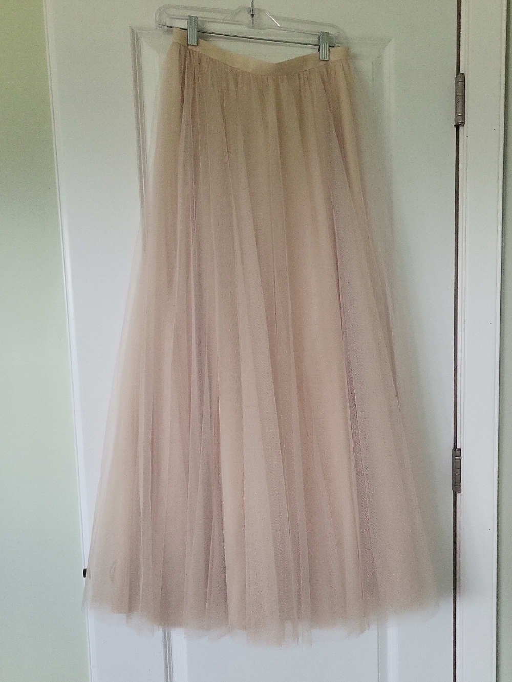 Revelry Cream Tulle Maxi Skirt